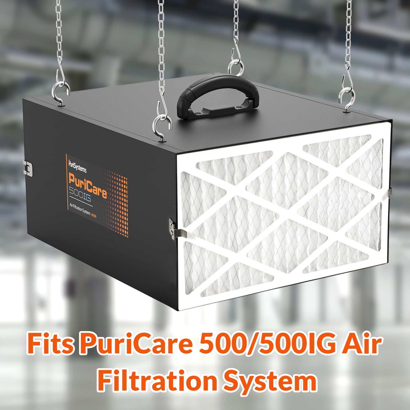 Purisystems 5-Micron Outer Air Filters for the PuriCare 500/500IG Air Filtration System, 3-Pack